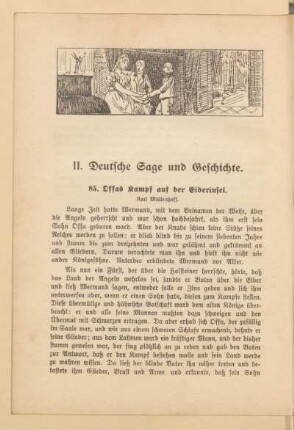 II. Deutsche Sage und Geschichte