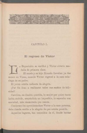 Capítulo L - El regreso de Víctor