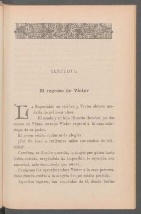 Capítulo L - El regreso de Víctor
