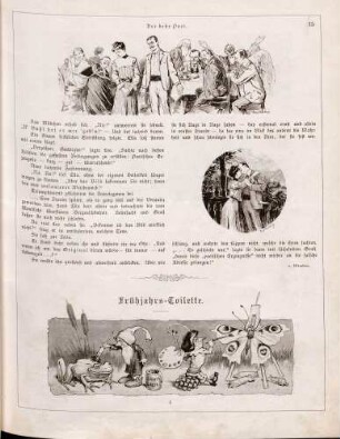 "Der beste Poet" "Frühjahrs-Toilette"
