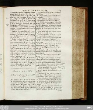Chapitre XIX. Du Jeûne en général, & de l'utilité du Jeûne.