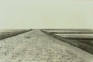 Sylt, Nordseedamm : Sylt. Nordseebad Westerland. Nordseedamm (11 km)