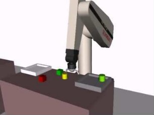 Learning from Demonstration - Sorting objects by shape (demonstration)