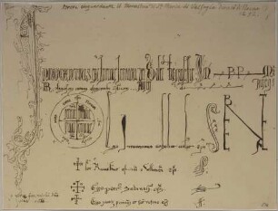 Eine päpstliche Bulle (von Innozenz IV.?) aus dem 13. Jahrhundert