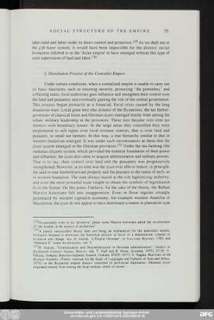2. Dissolution Process of the Centralist Empire