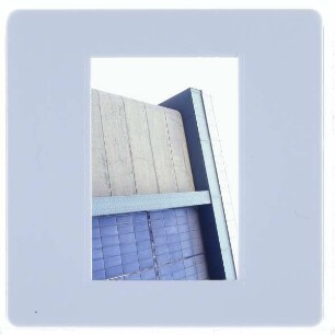 Berlin, AEG-Turbinenfabrik : Detailansicht Westfassade