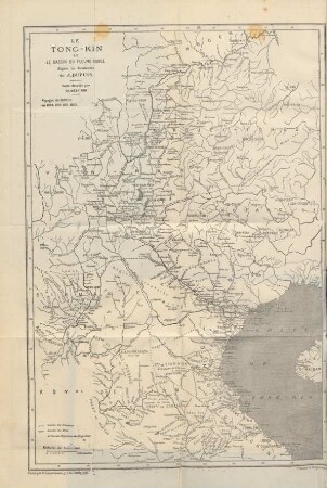 Le Tong-Kin et le bassin du Fleuve Rouge