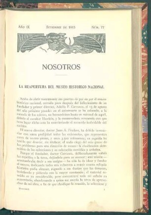 La reapertura del Museo Histórico Nacional