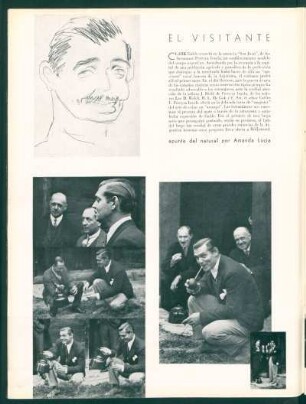 El visitante - Clark Gable en nuestra ciudad