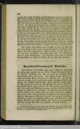 Kreisdirektionsbezirk Budissin