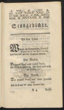 Sinngedichte