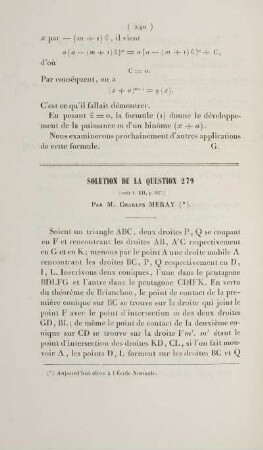 Solution de la question 279.
