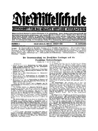Der Beamtenausschuß des Preußischen Landtages und die Preußischen Notverordnungen : (Sitzung am 11. und 12. Januar 1932)
