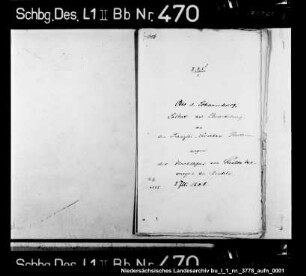 Forderung des Otto von Schaumburg, Soldat zu Bückeburg, wegen des Nachlasses des Telecke Neilmeiger, Bürger zu Rinteln