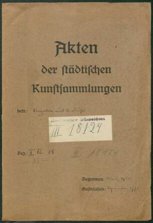 Angebote und Ankäufe