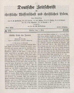 145-149 Biblische Studie über Jeremias