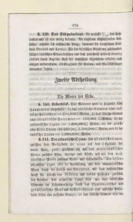 Zweite Abtheilung