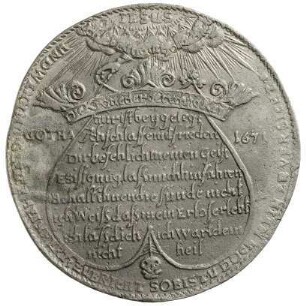 Münze, Taler, 1671
