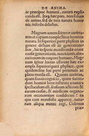Commentarivs De Anima