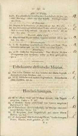Unbekannte altdeutsche Meister