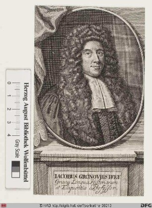 Bildnis Jacob Gronovius