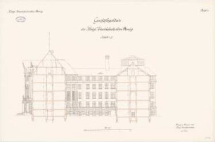 Eisenbahndirektion, Danzig: Querschnitt 1:100