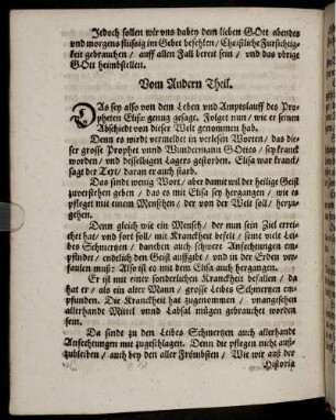 Vom Andern Theil