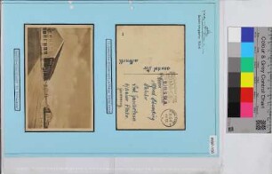Privat-Feldpost-Ansichtskarte, Schiffsname/Landeinheit: 11. Schiffsstammabteilung; Frankatur, Mi.-Nr.: [Keine]; Poststempel: Masch.-Stpl: Stralsund 2b 21.6.40 11-12; Nebenstempel: [Keine]