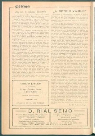 ¿A dónde vamos? : [De "El Pueblo Gallego", Vigo.]
