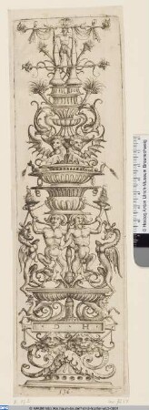 Hochfüllung mit Kandelaber-Ornament