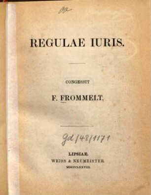 Regulae iuris