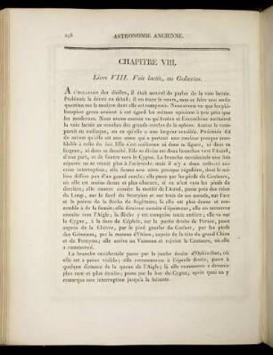 Chapitre VIII. - XII., Livre VIII. Voie lactée, ou Galaxias, Livre IX., Livre X., Livre XI. Jupiter, Livre XII. Des Rétrogradations.