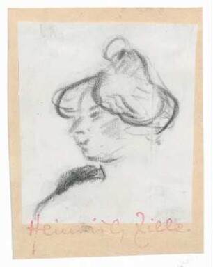 Studie Frauenkopf