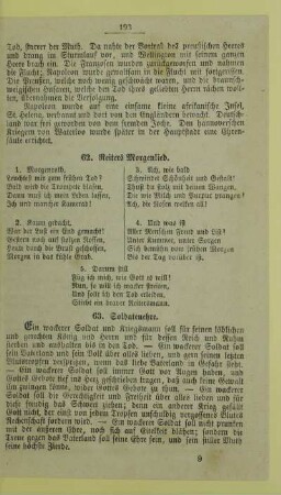 62. Reiters Morgenlied