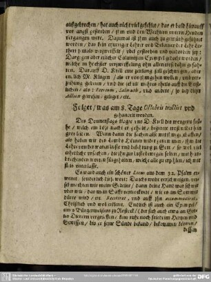 Folget, was am 8. Tage Octobris tractirt und gehandelt worden