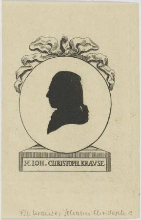 Bildnis des Ioh. Christoph Kravse