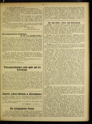 Westfäl. Lehrer-Witwen- u. Waisenkasse