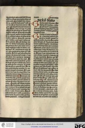 Blasius quasi blandus vel Blasius quasi belasius a bela, quod est habitus et syor parvulus.