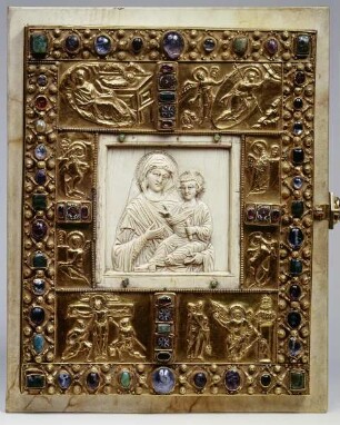 Buchdeckel des Schatzkammer-Evangeliars