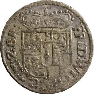 Münze, Groschen, 1668