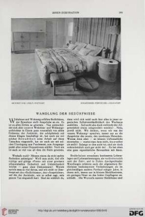 41: Wandlung der Bedürfnisse