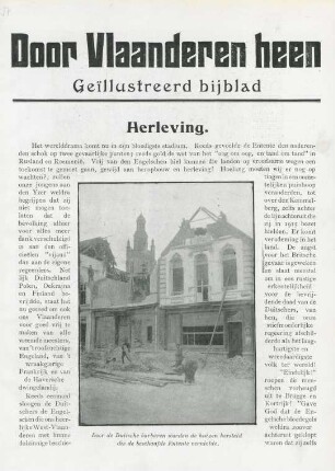 Door Vlaanderen heen - geïllustreerd bijblad: Herleving