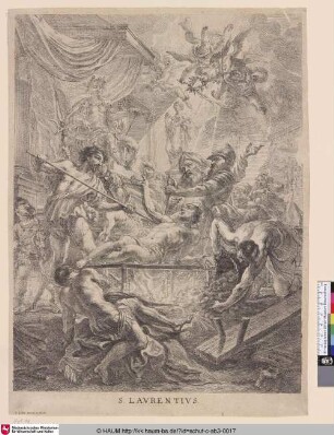 [Die Marter des hl. Lorenz; The Martyrdom of S.Lawrence]