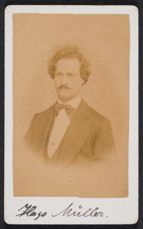 Porträt Hugo Müller : Porträt Hugo Müller