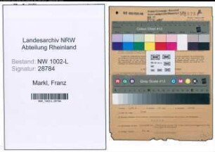Entnazifizierung Franz Markl , geb. 19.08.1901 (Justizaushelfer)