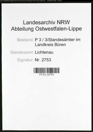 Namensverzeichnis Lichtenau, Todesfälle
