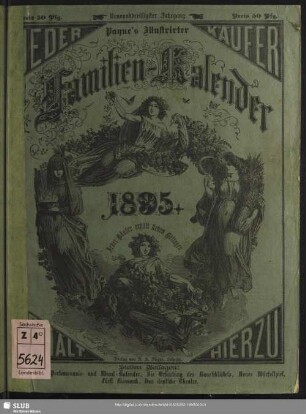 39.1895: Payne's illustrirter Familien-Kalender