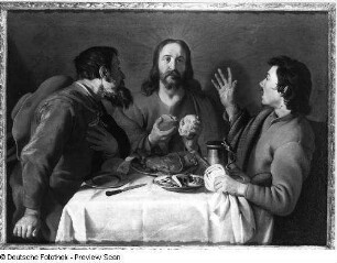 Christus bei den Jüngern von Emmaus