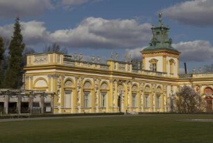 Schloss, Warschau, Wilanów, Polen