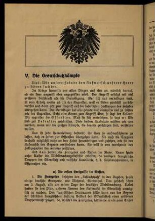 52-76, V. Die Grenzschutzkämpfe